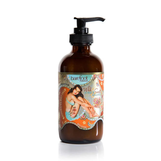 Barefoot Venus - Wild Ginger & Sweet Orange - Body Cream 8oz