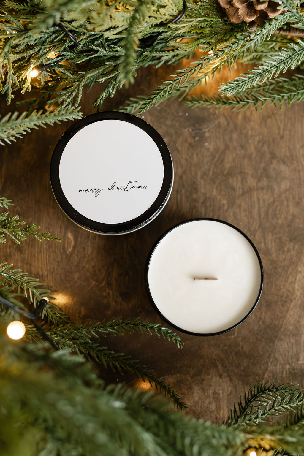 Wild Flicker - Happy Holidays - Soy Wax Mini Candle