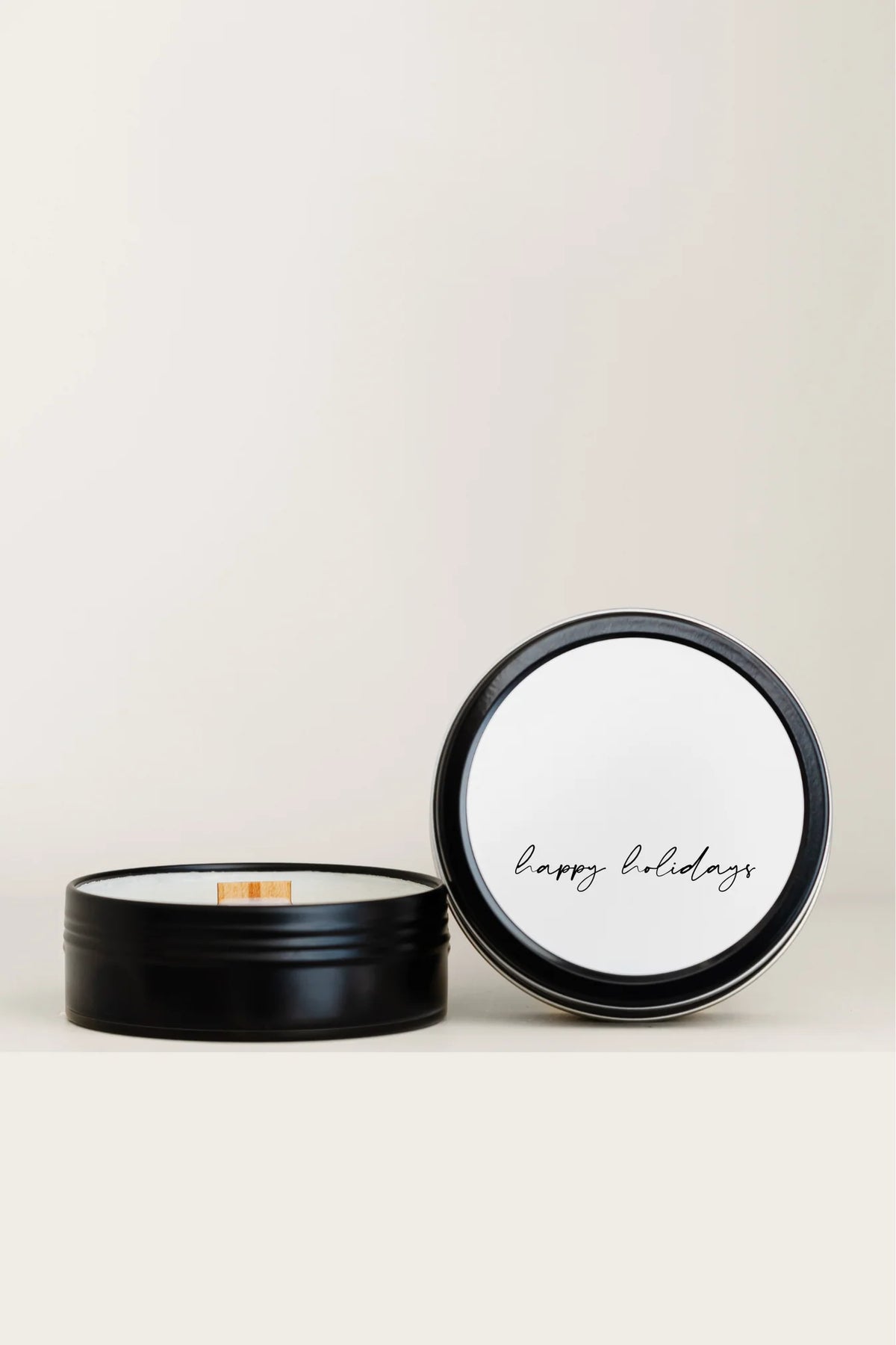 Wild Flicker - Happy Holidays - Soy Wax Mini Candle