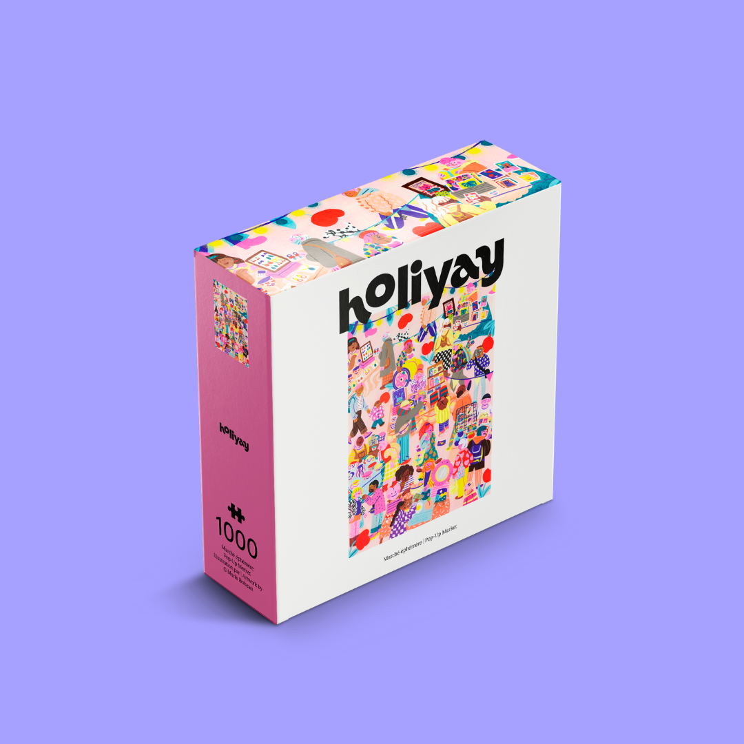 Holiyay Puzzles - Pop-Up Market (1000 pieces)