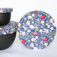 Bowl Covers - Set of 3 - Flowers