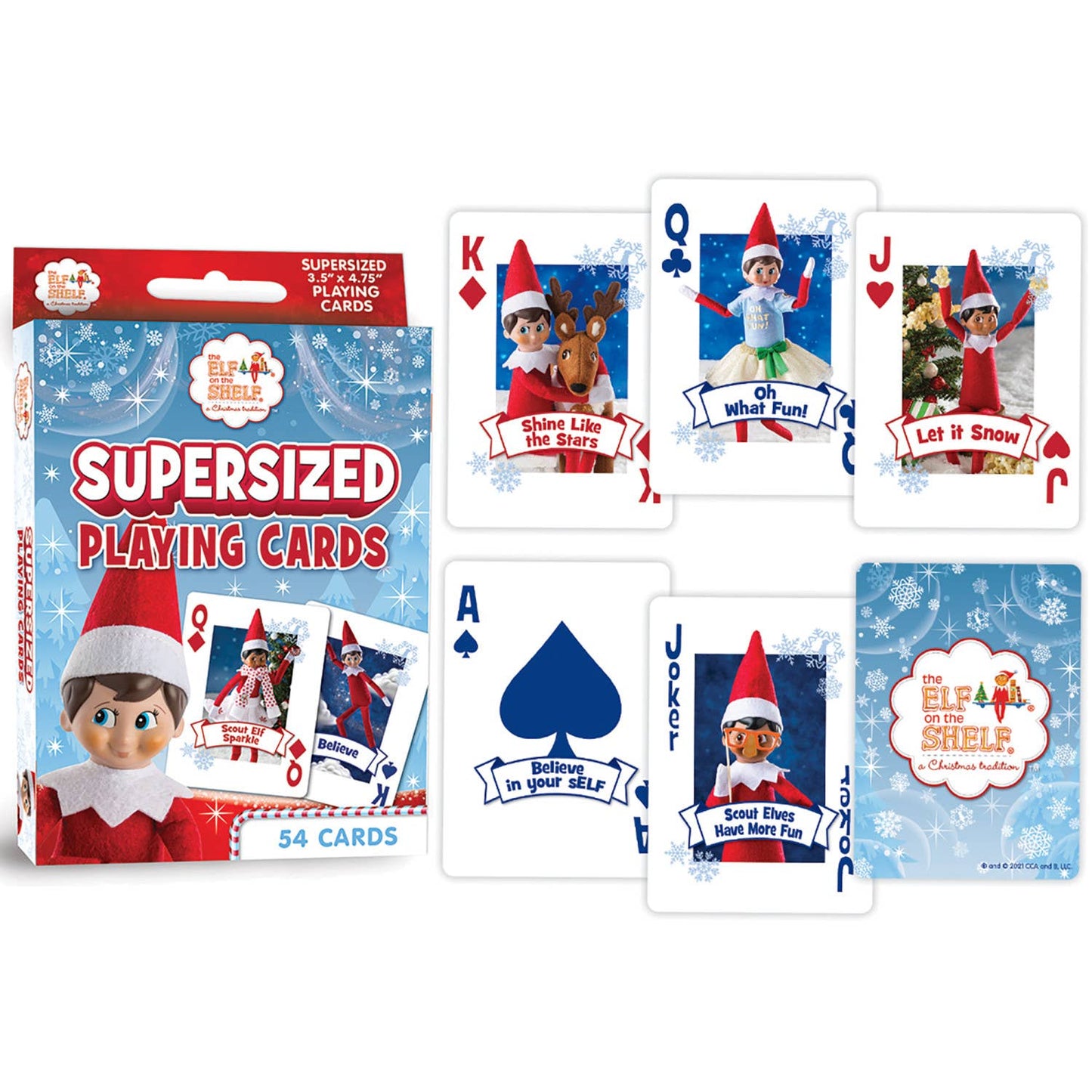 Elf on the Shelf - Jumbo Playing Cards