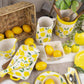 Lemons Ceramic Tabletop Decorative Series: Utensils Holder
