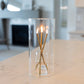 Everlasting Candle - Hurricane Vase