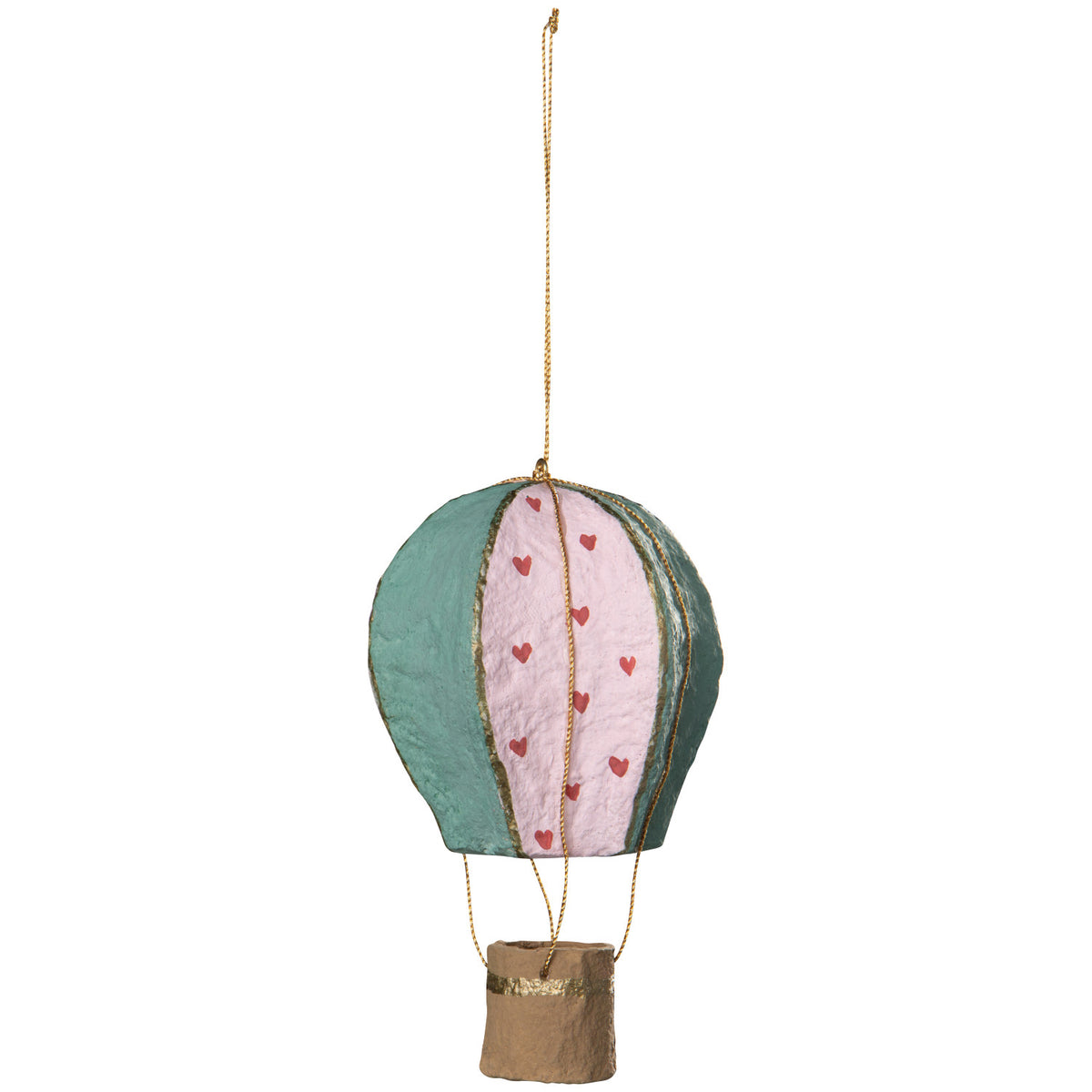 Hot Air Balloon Mache Ornaments