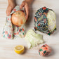 Beeswax Wraps - Set of 3 (floral)