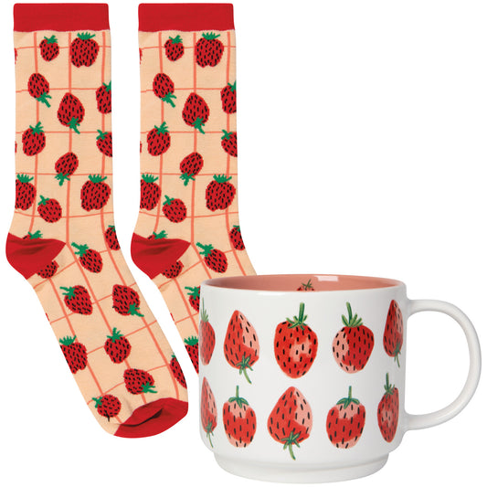 Berry Sweet Mug & Socks Set