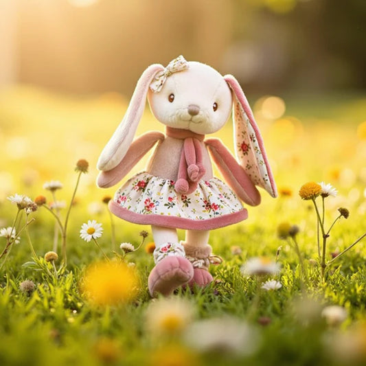 Bukowski Bibi - bunny flowers skirt