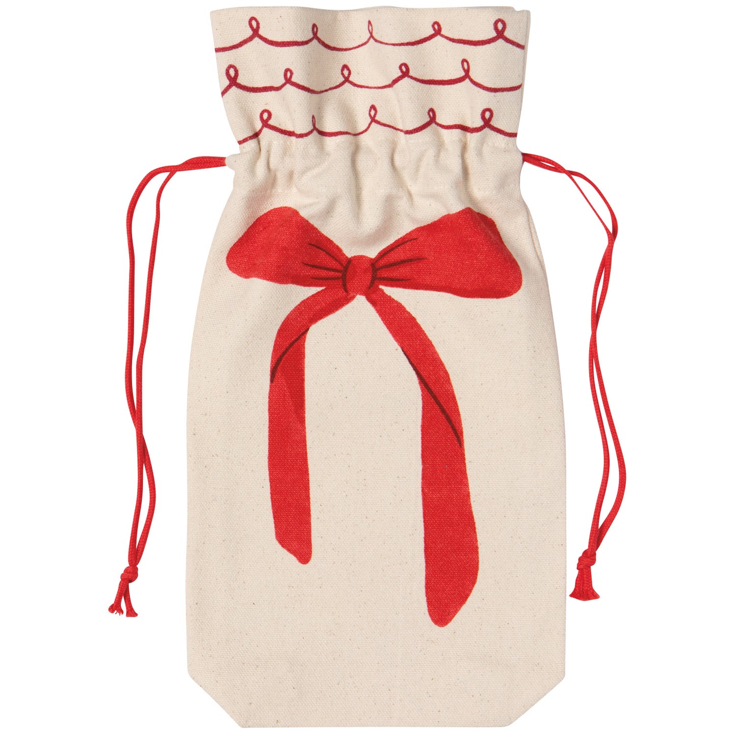 Bow Wine Gift Bag (set of 2)
