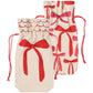 Bow Wine Gift Bag (set of 2)