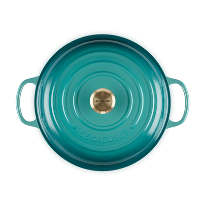 NEW Le Creuset Braiser 3.5L - Bleu Riviera