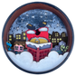 Paint by Layers - Chimney Santa - Shadow Box Kit