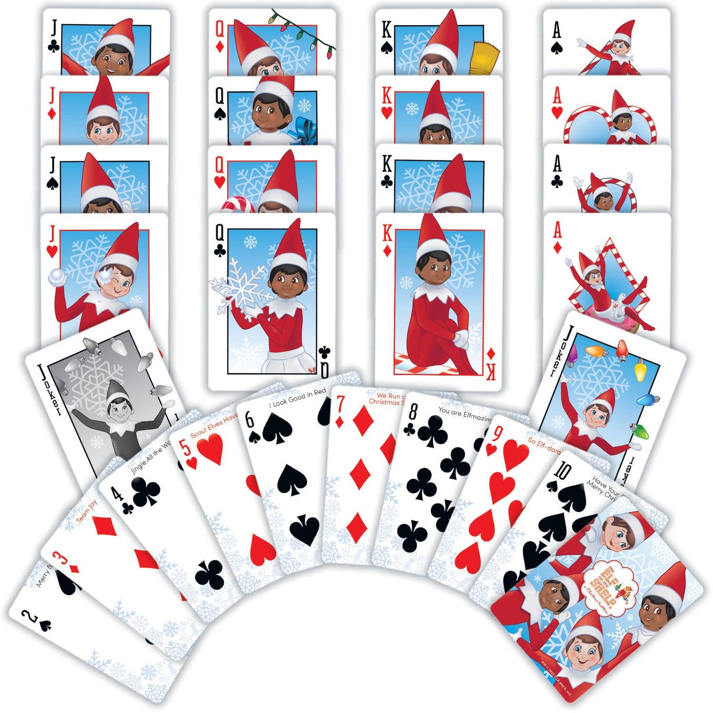 Elf on the Shelf - Playing Cards