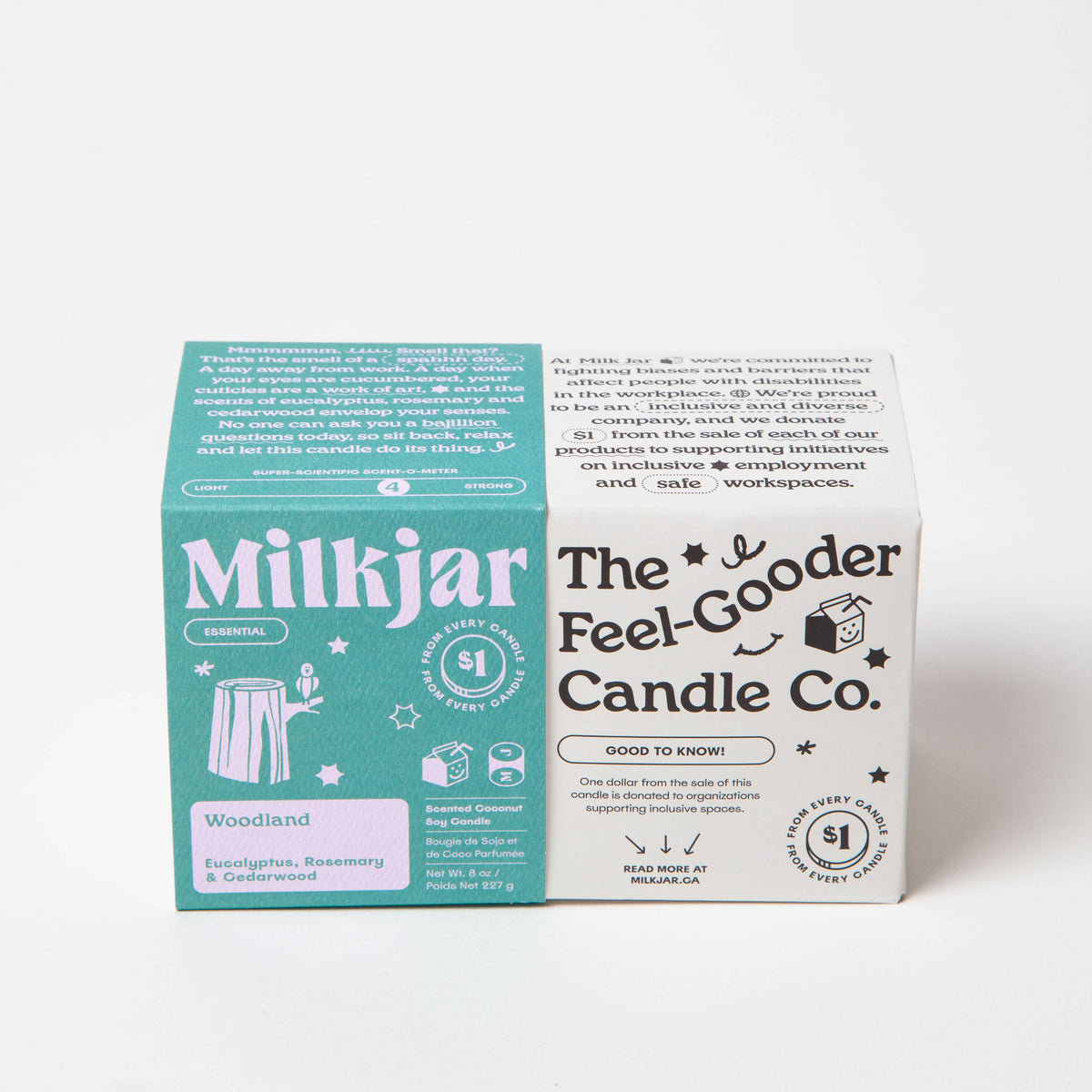 Milkjar - Woodland Candle (essential oil)