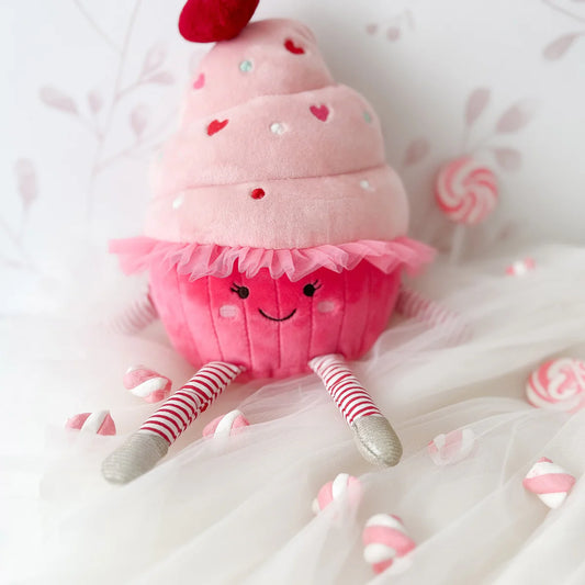 MON AMI – Candy Cupcake Plush Toy (Pink)