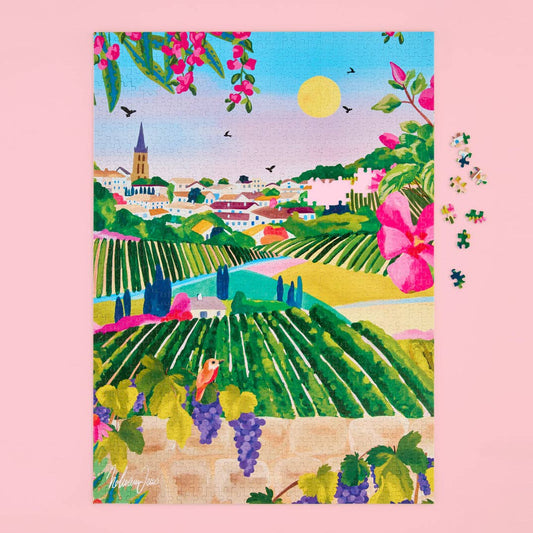 WerkShoppe – Village Vineyard Puzzle (1000 Piece)