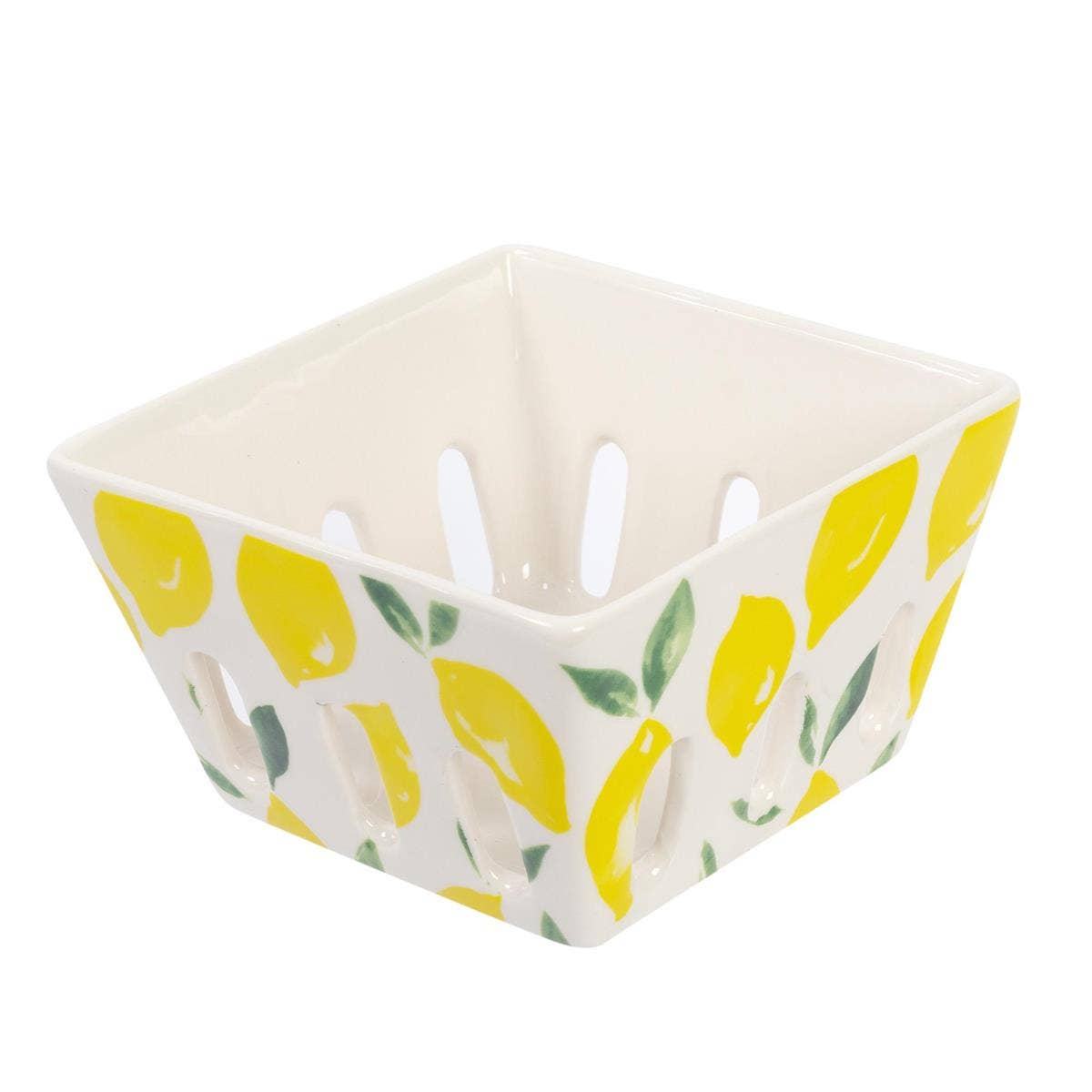 Lemons Ceramic Tabletop Decorative Series: Utensils Holder