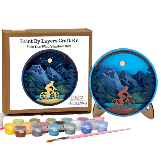 Paint by Layers - Into the Wild - Shadow Box Kit