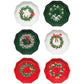 Wreaths Christmas Pinch Bowls (Set of 6)