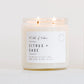 Wild Flicker - Citrus & Sage - Soy Wax Candle