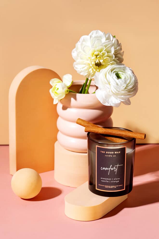 The Good Wax - "Comfort" Cinnamon + Clove + Orange + Vanilla - Candle