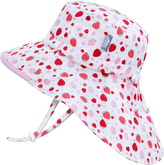 Jan & Jul - Cotton Adventure Hat - Strawberry