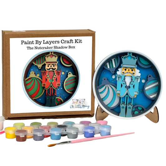 Paint by Layers - The Nutcracker - Shadow Box Kit