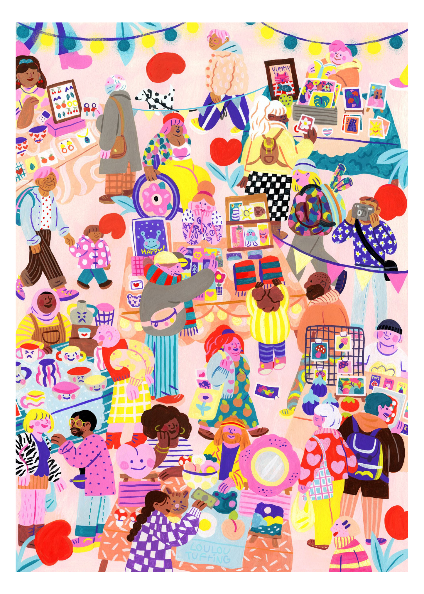 Holiyay Puzzles - Pop-Up Market (1000 pieces)