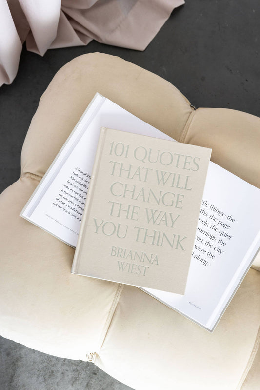 101 Quotes That Will Change The Way You Think - Hardcover - table book