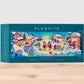 ELEWHITE - Whimsy Town Panoramic Puzzle (1000 Pieces)