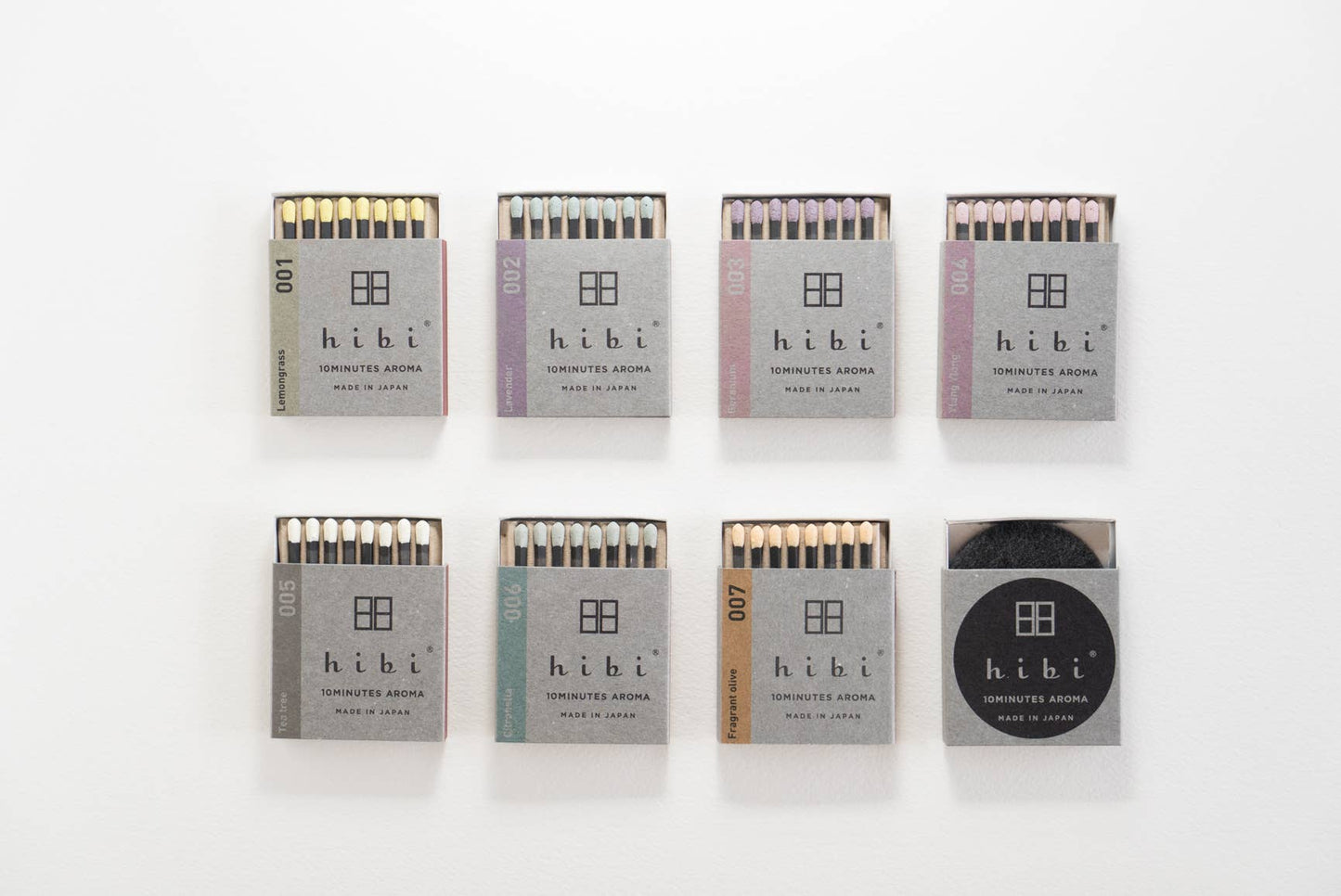 Hibi - Lavender Incense Match (8 sticks)