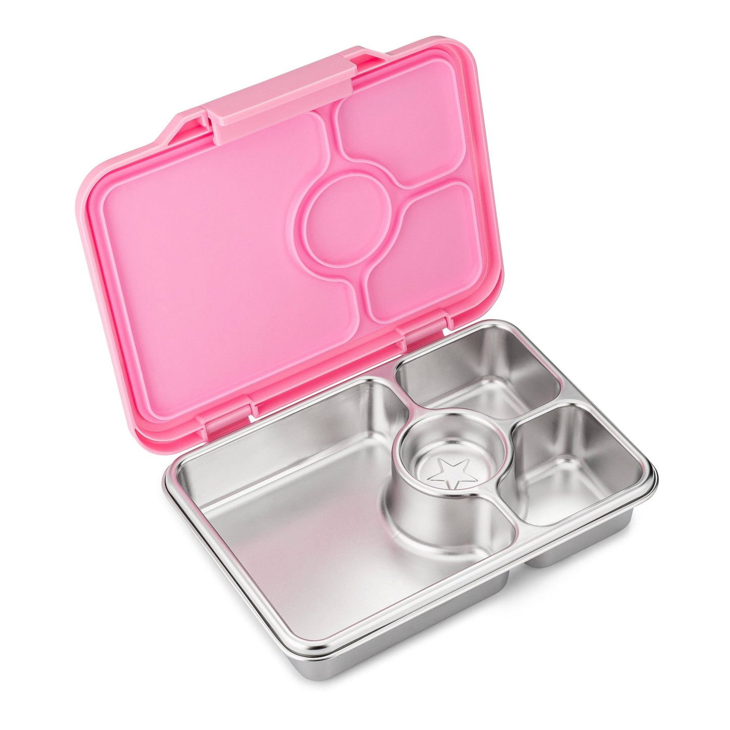 Yumbox Prêt – Leakproof Stainless Steel Bento Box - Versailles Pink
