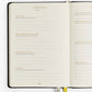 Productivity Planner Black - Time Tracking, Goals, Self-Care