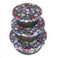 Bowl Covers - Set of 3 - Flowers