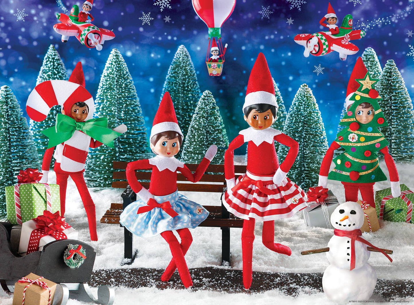 Elf on the Shelf - Oh What Fun 60-Piece Puzzle