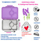 Yumbox Prêt – Leakproof Stainless Steel Bento Box - Lavander Purple