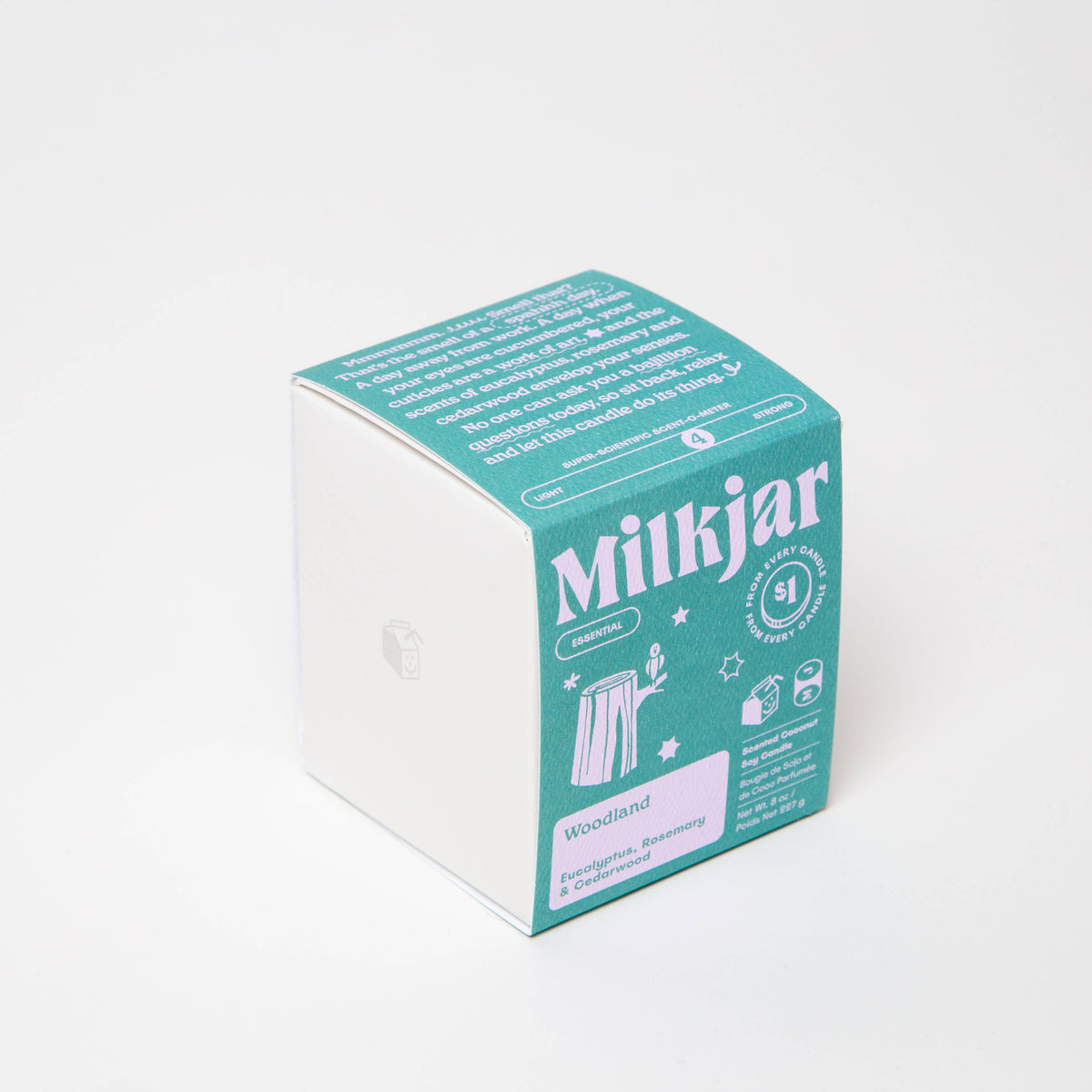 Milkjar - Woodland Candle (essential oil)