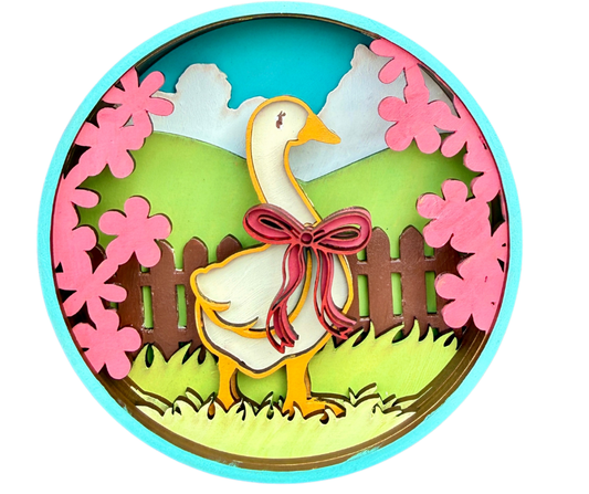 Paint by Layers - Goose Feathers - Shadow Box Kit