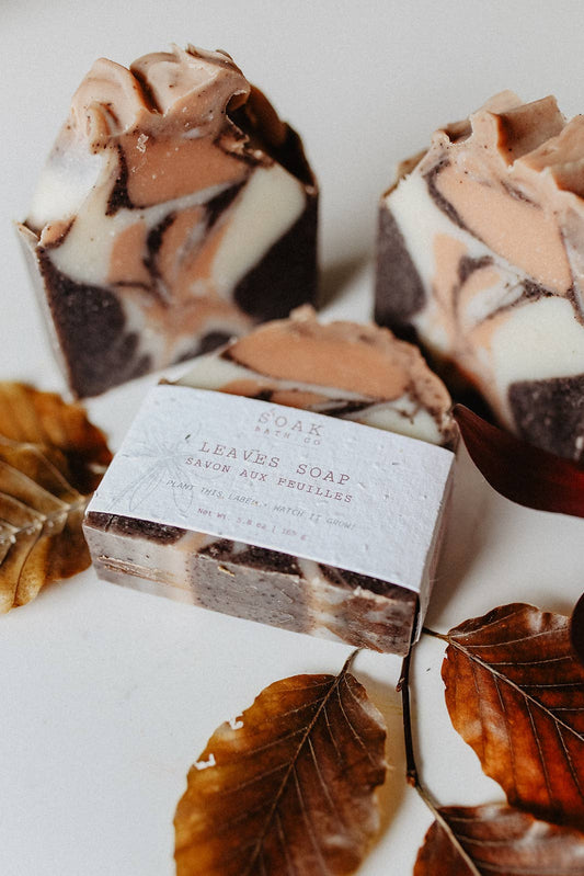 SOAK Bath Co - Leaves Soap Bar