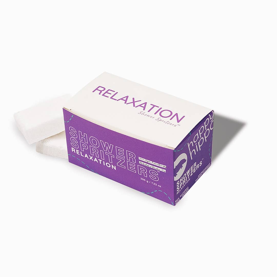 Happy Hippo Bath – Relaxation Shower Spritzers (Box of 7)