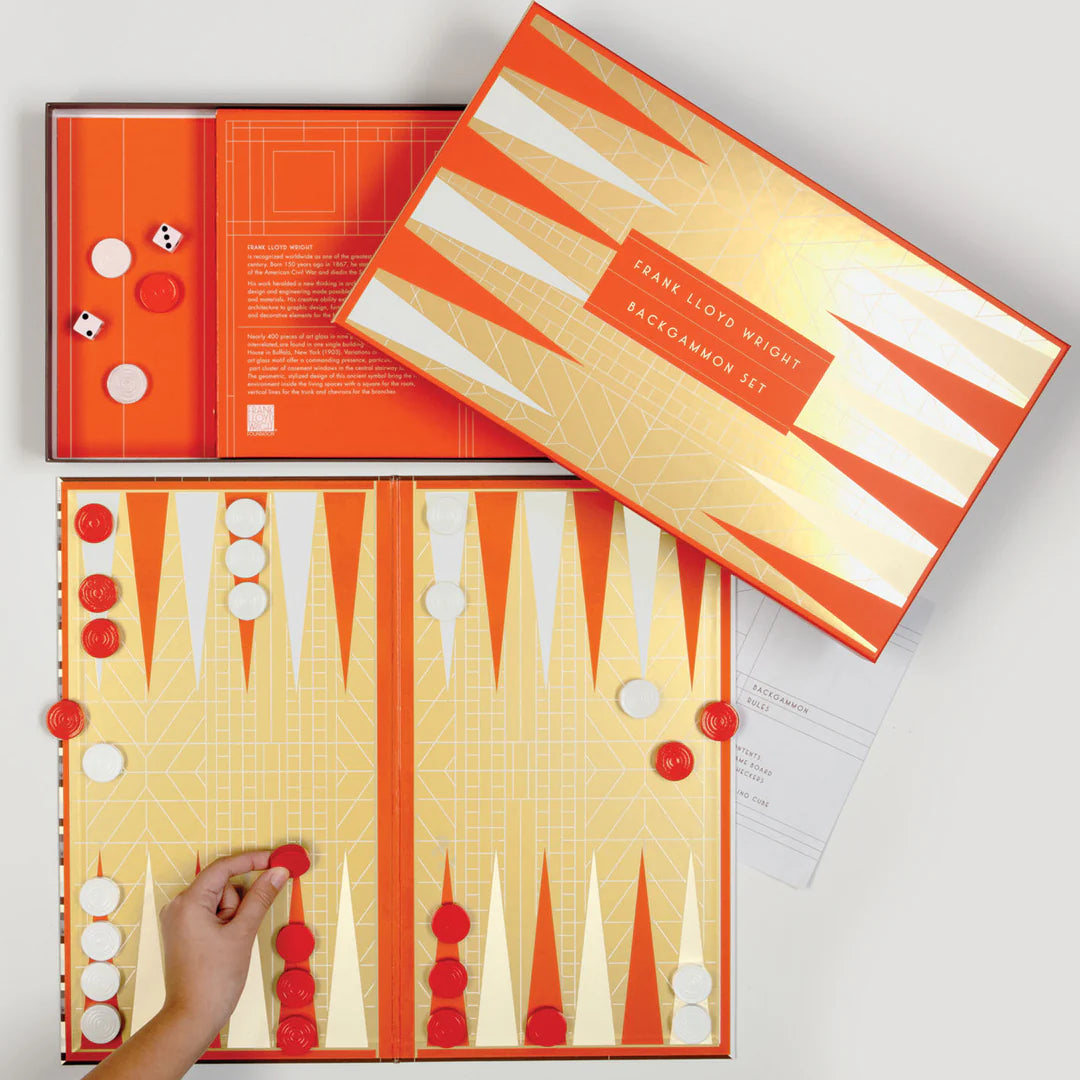 Backgammon Set - Frank LLoyd Wright