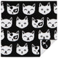 Knit Cat Dishcloths - Set of 3