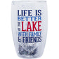 Life is Better at the Lake - Glass - Double wall