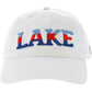 LAKE - embroidered cotton adjustable Hat