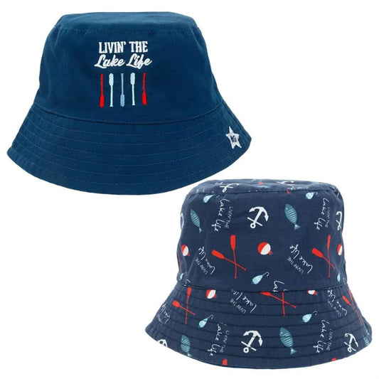 Lake Life - Reversible Bucket Hat 2T-3T