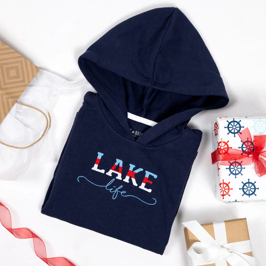 Lake Life - Hooded French Terry Cover Up (1T-3T)