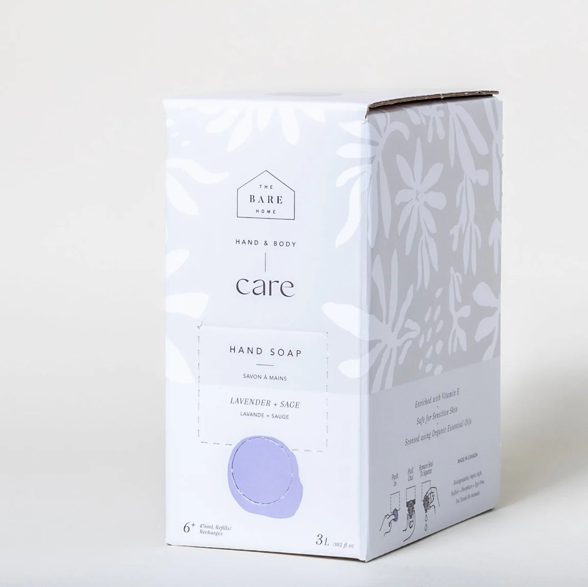 The Bare Home – Hand Soap Refill Box 3L