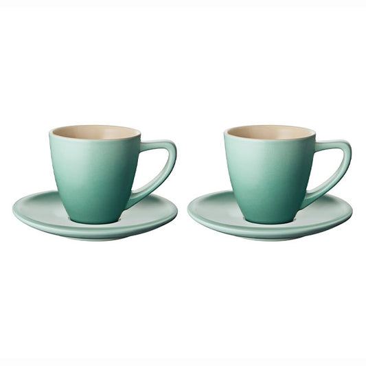 Le Creuset Minimalist Espresso Cups and Saucers