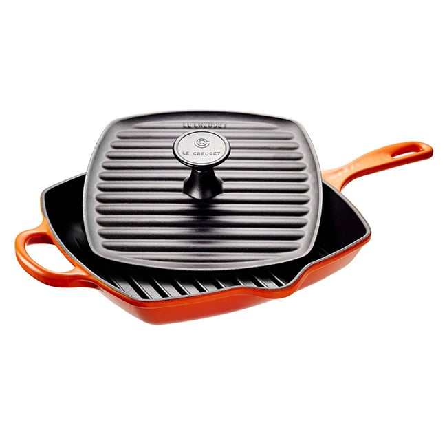 Le Creuset Skillet Grill and Panini Press Set