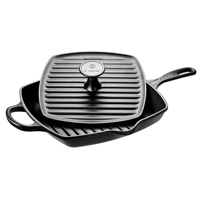 Le Creuset Skillet Grill and Panini Press Set
